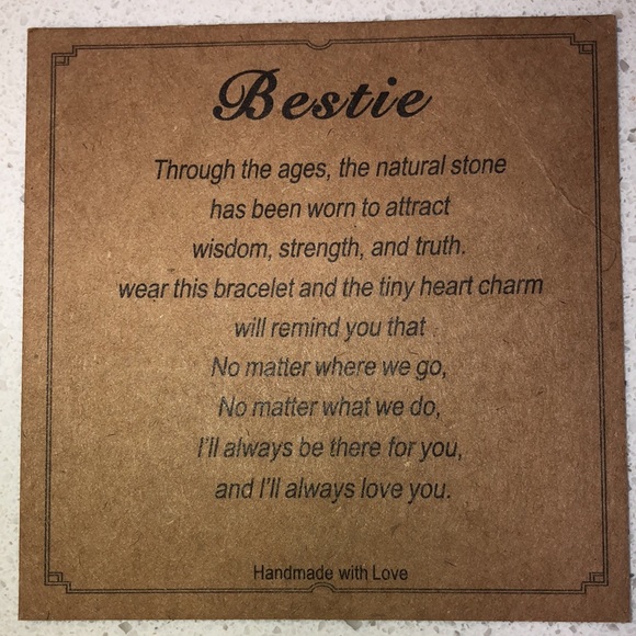 Beautiful Bestie Bracelet. Never worn .. - Picture 3 of 4